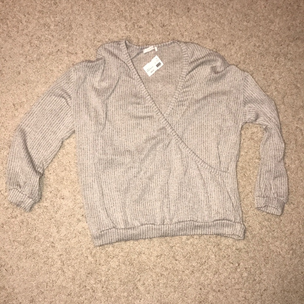 Wrap Knit Top